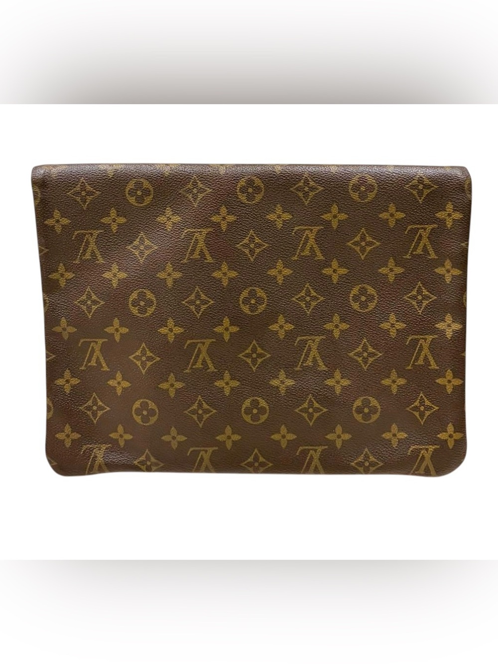 Louis Vuitton Vintage LV Canvas Monogram Pliante Folded Clutch Purse - Picture 3 of 7
